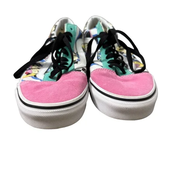 Vans Disney X Old Skool 80s Retro Mickey Mouse Suede Cap Toe Sneakers Womens 8 - Picture 3 of 8